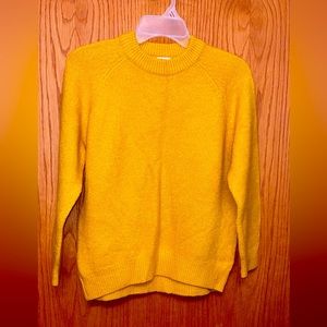 Zara Mustard Sweater Size 11-12 kids/ Women’s Small